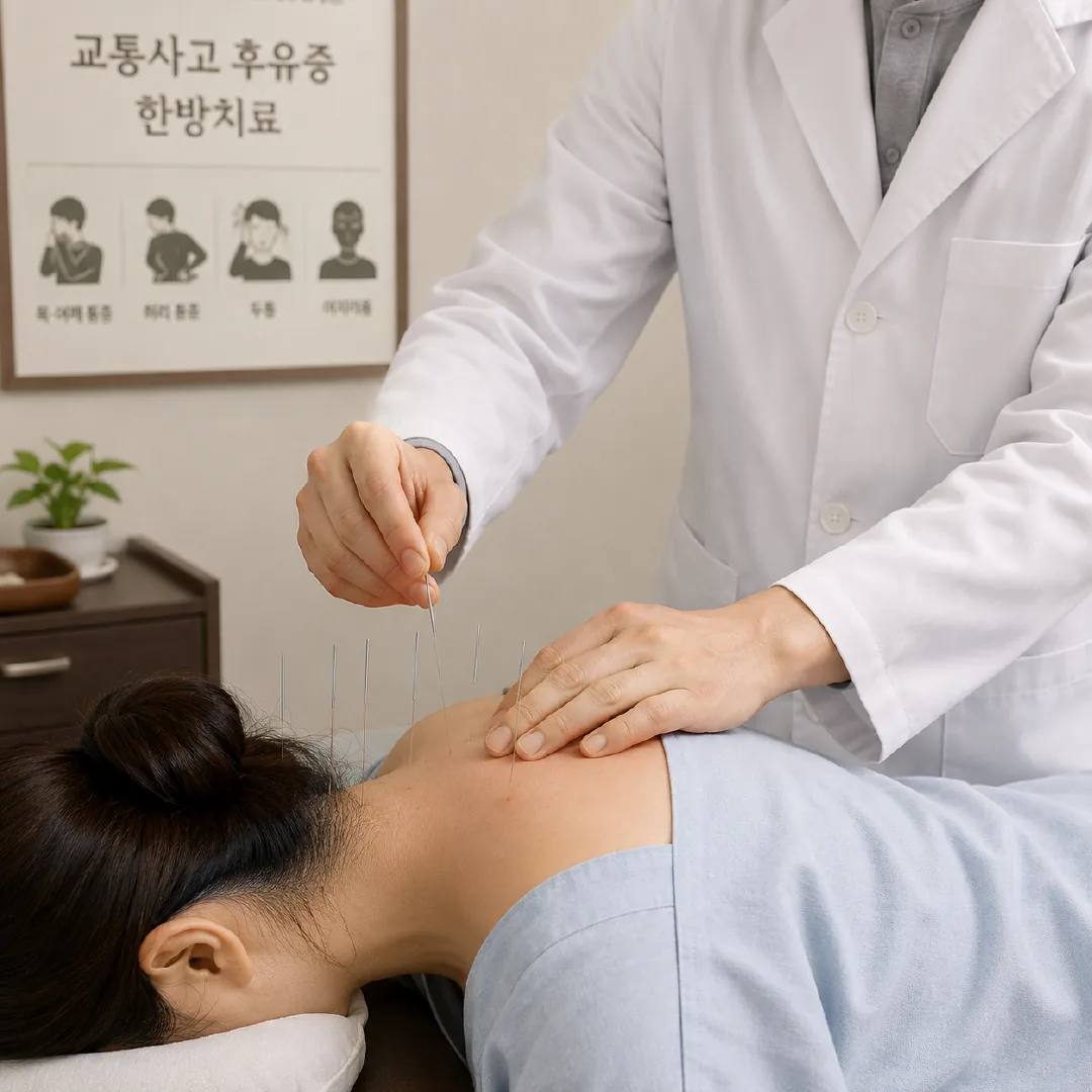 서산 다담은한방병원 교통사고 후유증 침 치료