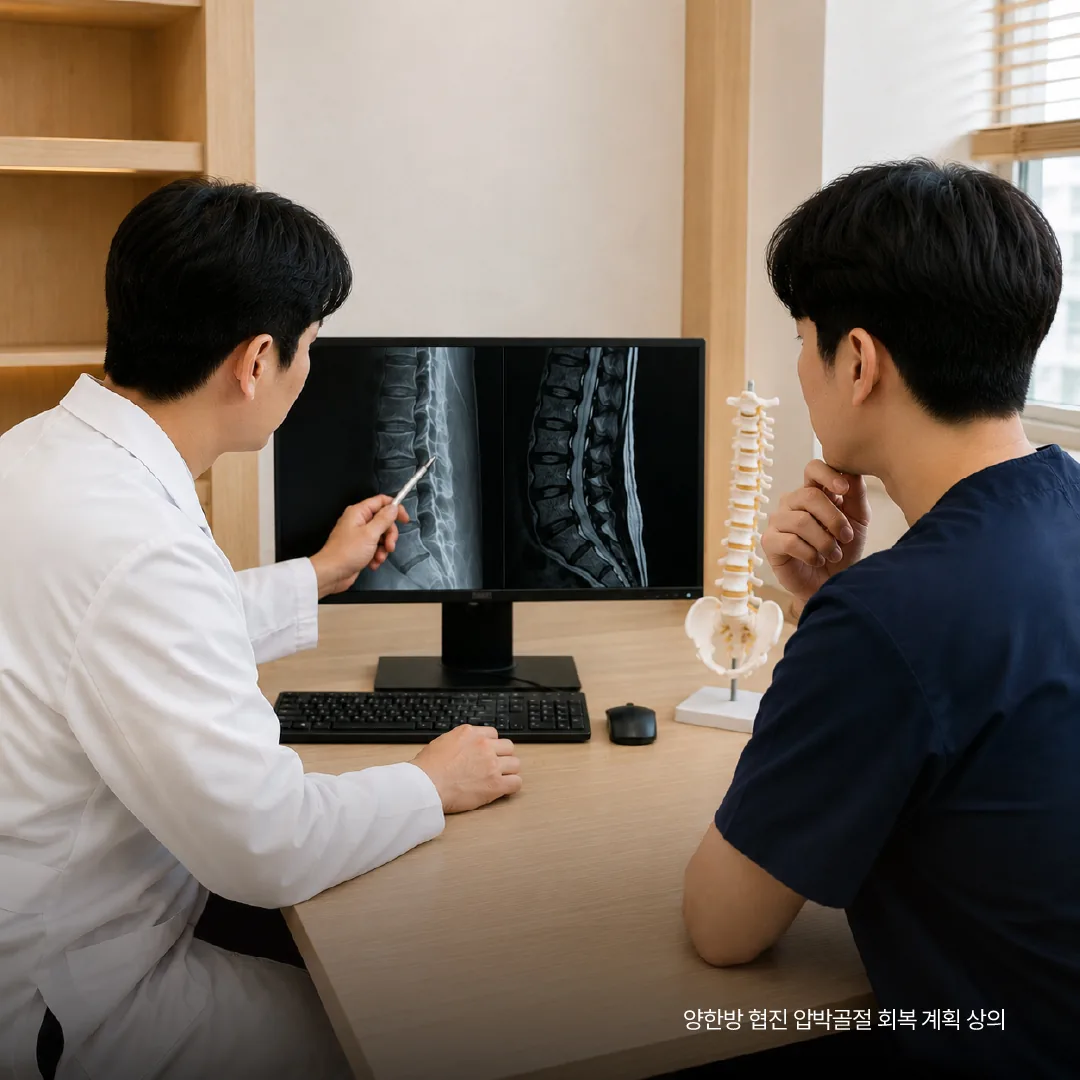 서산 365다담은 한방병원 양한방 협진 압박골절 회복기 상담